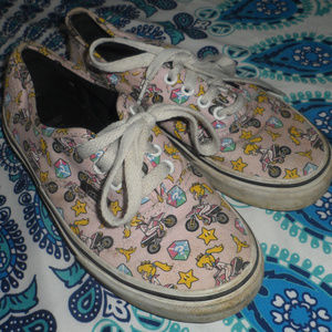 Girls Princess Peach Vans